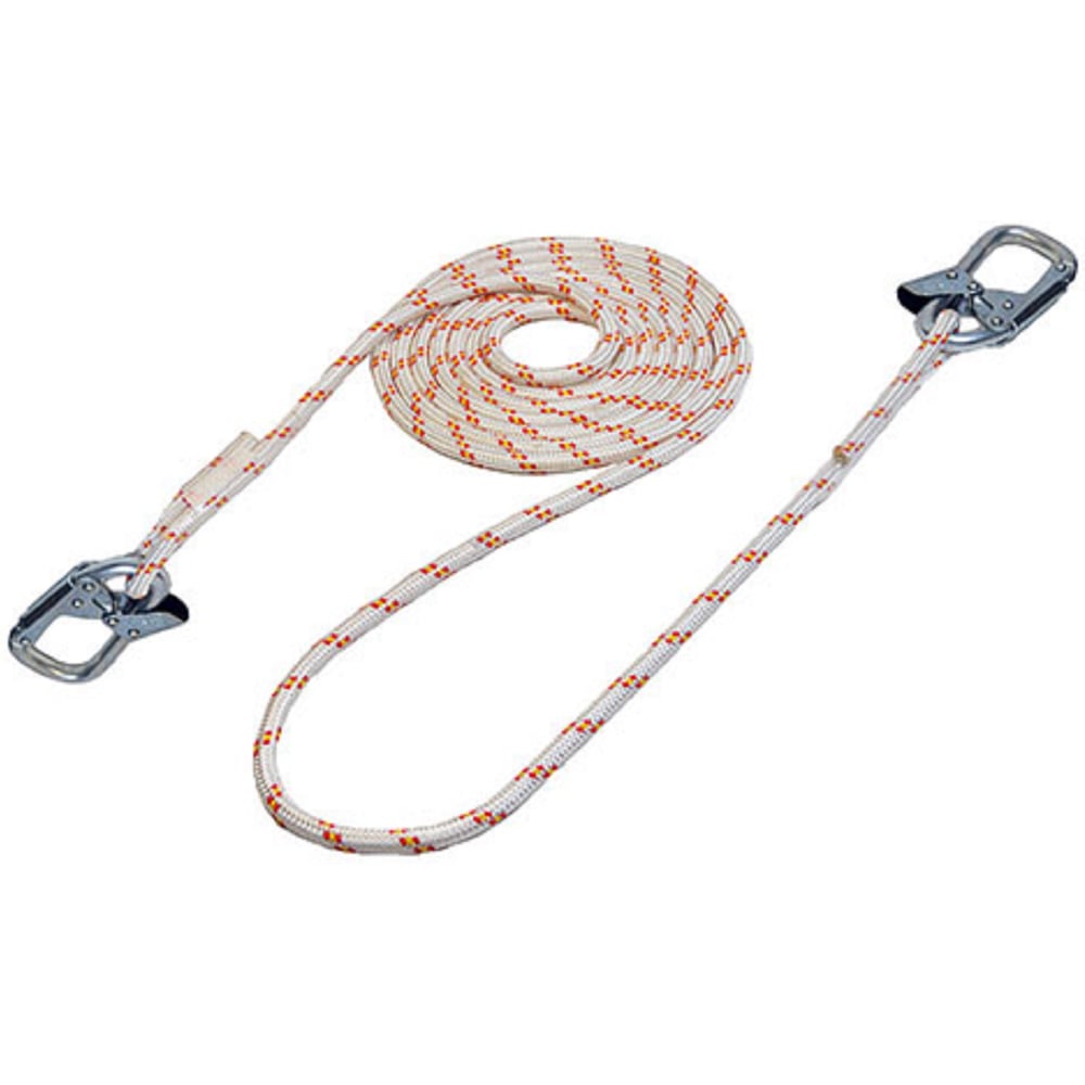 Изображение товара Строп из каната 10 м с 2 монтажными карабинами ПРОГРЕСС СЕФЕТИ Строп В 10 м 2 кар