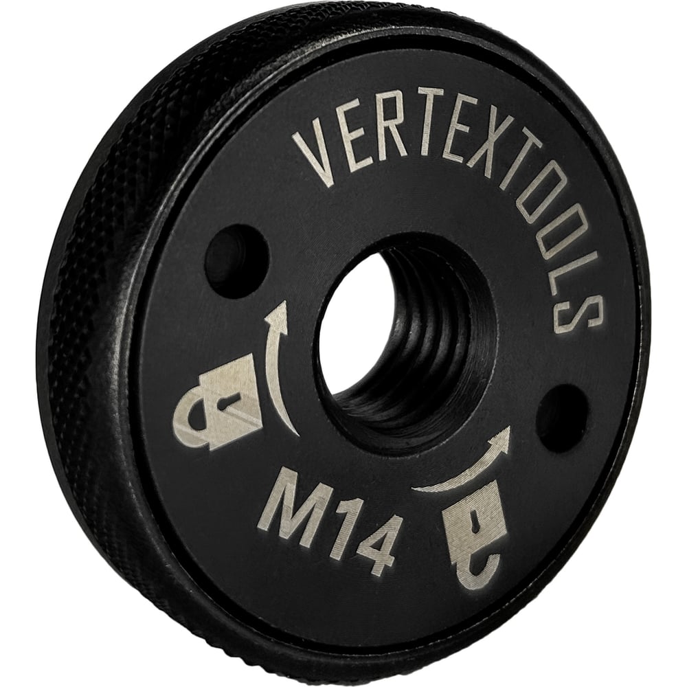Изображение товара Гайка быстрозажимная QUICK М14 для УШМ vertextools 10-40-125