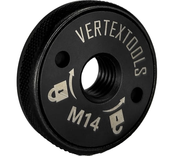Изображение товара Гайка быстрозажимная QUICK М14 для УШМ vertextools 10-40-125