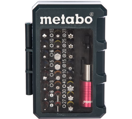Изображение товара Набор бит 32 предмета Metabo 626700000