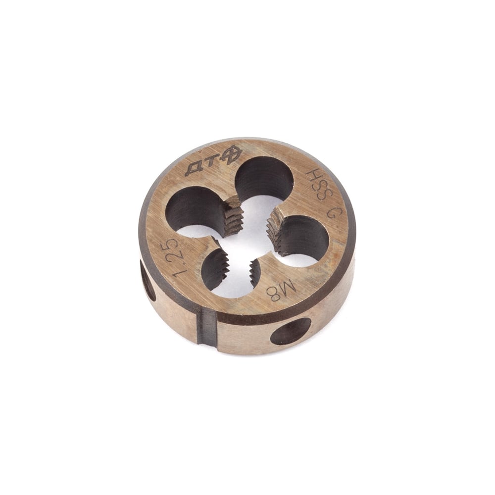 Изображение товара Плашка Дело Техники M8х1.25 мм 25 231084 метчик для внутренней резьбы