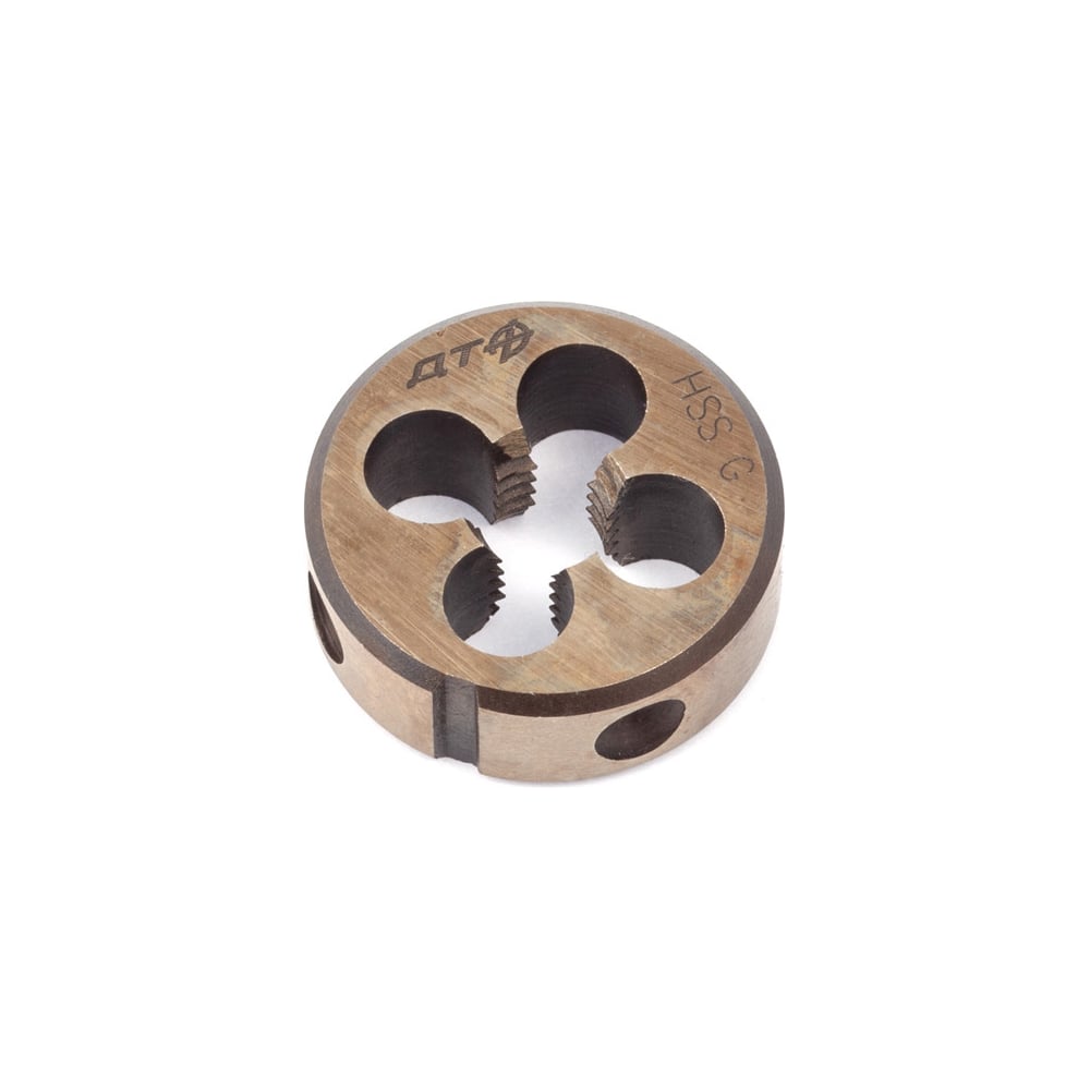 Изображение товара Плашка Техники M8х1.0 мм, 25 мм диаметр, быстрорежущая сталь