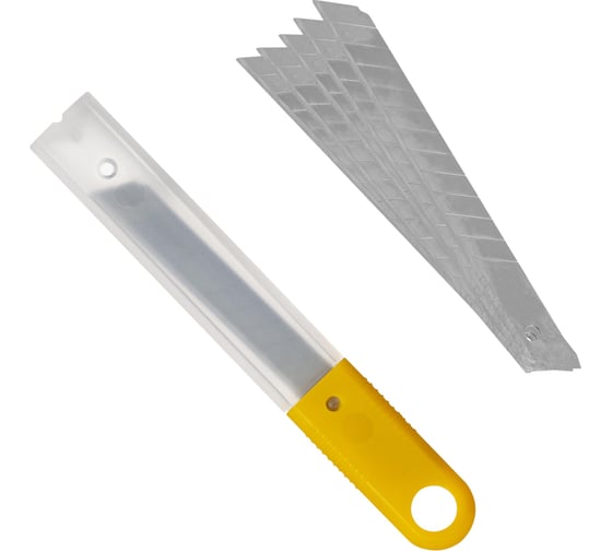 Изображение товара Лезвия сменные SX9T-10 9 мм, 10 шт, сегментированные Attache Selection 1432273