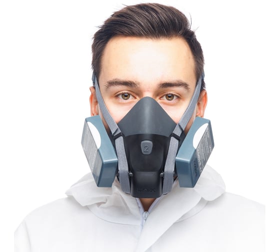 Изображение товара Респиратор в комплекте с фильтрами UNIX 2100 303 P3 R D, 3 рост 102-027-0167