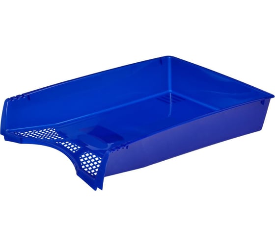 Изображение товара Горизонтальный лоток для бумаг Attache Офис Класс синий 1338004