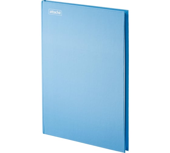 Изображение товара Книга учета Attache Bright Сolours 96 листов А4 в клетку на сшивке блок офсет обложка - картон, цвет голубой 1597479