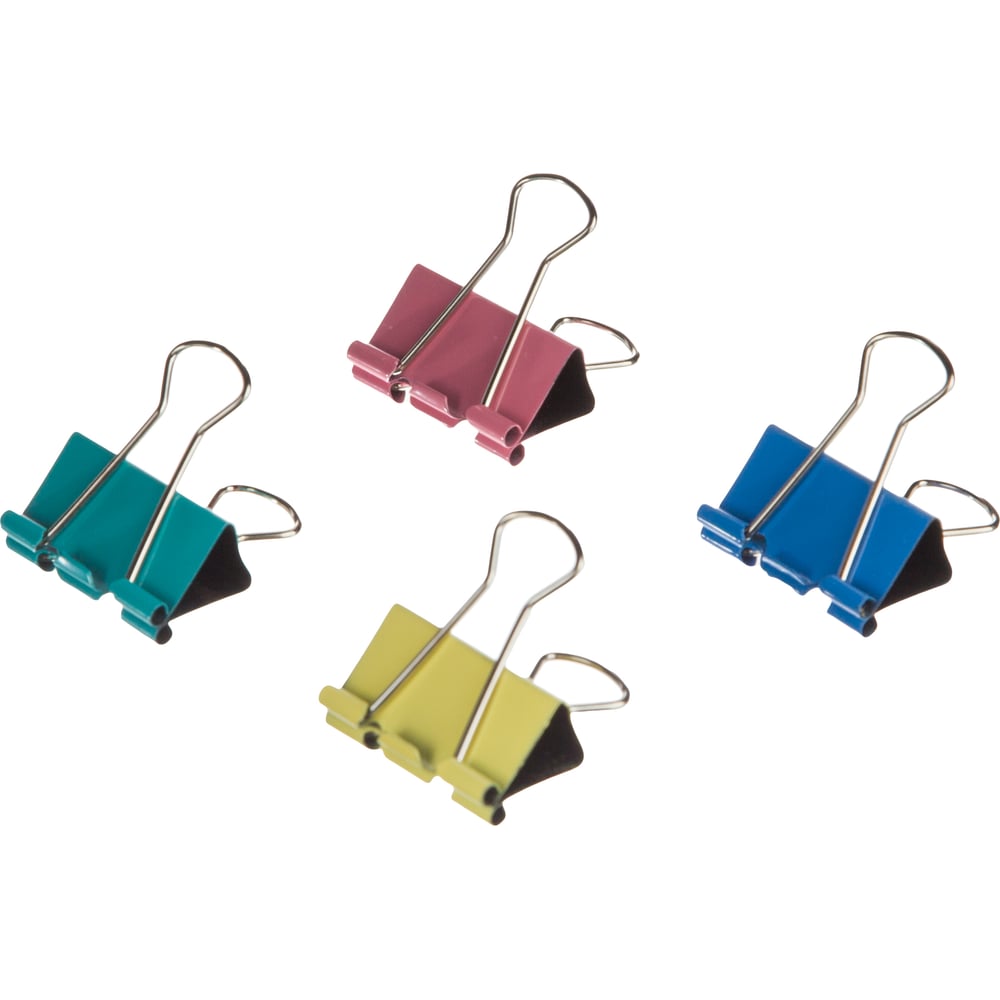 Изображение товара Зажимы для бумаг Выбор есть 51мм 12шт/уп, цветные, в карт.коробке 1108494 Изображение товара Зажимы для бумаг Выбор есть 51мм 12шт/уп, цветные, в карт.коробке 1108494