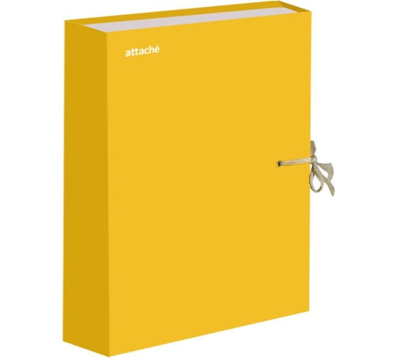 Изображение товара Архивная папка Attache Bright Сolours на 2-х завязках А4 50 мм 220x305 мм картон/ламинированная бумага до 500 листов 1612067