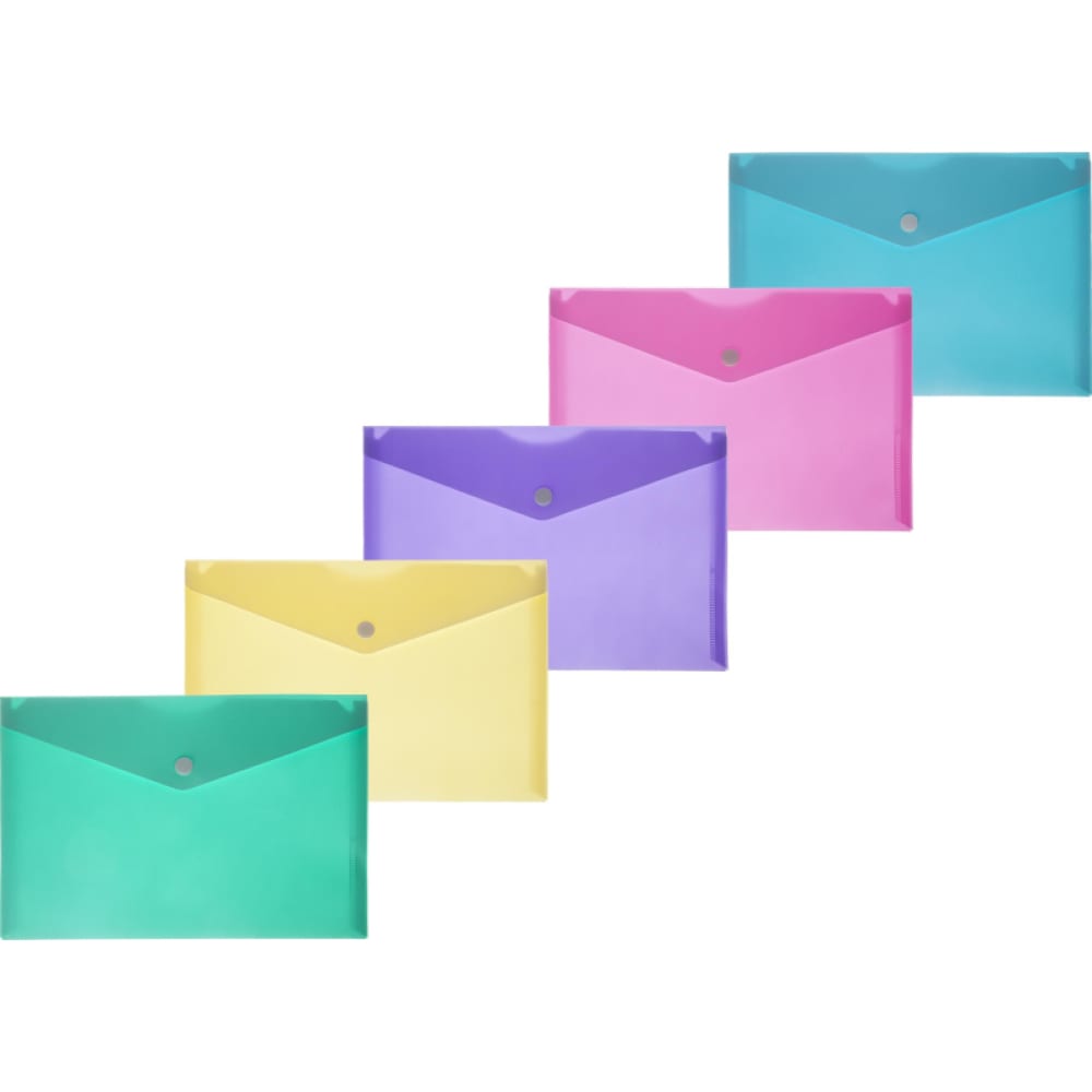 Папка-конверт Attache папка конверт аро а4 на кнопке 6 шт в уп