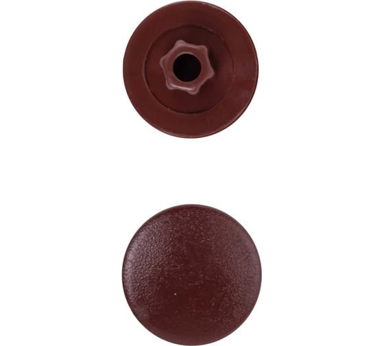 Изображение товара Заглушка под конфирмат КРЕП-КОМП красное дерево, 1000 шт. зпк красное дер