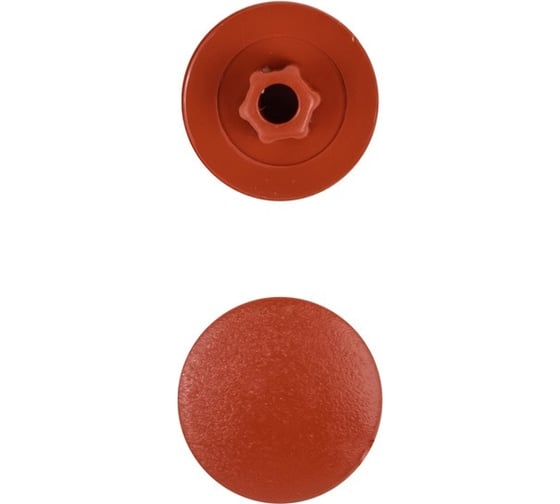 Изображение товара Заглушка под конфирмат КРЕП-КОМП красный кирпич, 1000 шт. зпк кр.кирпичн