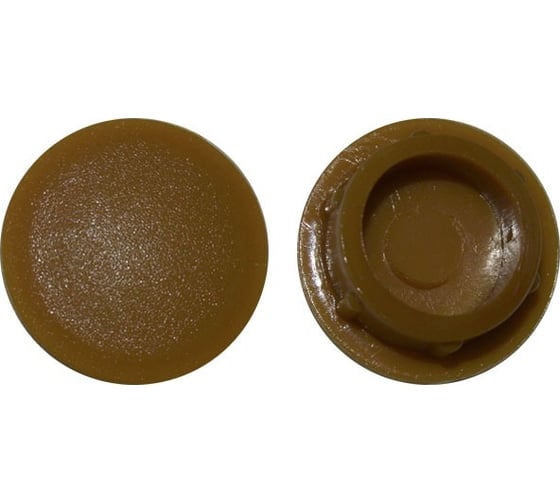 Изображение товара Заглушка под отверстие КРЕП-КОМП 12 мм, орех, 1000 шт. зпр12 орех