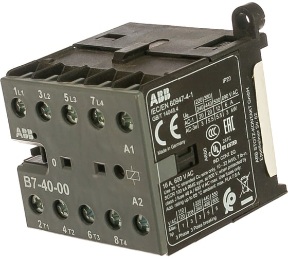 Изображение товара Миниконтактор B-7-40-00 AC ABB GJL1311201R8000