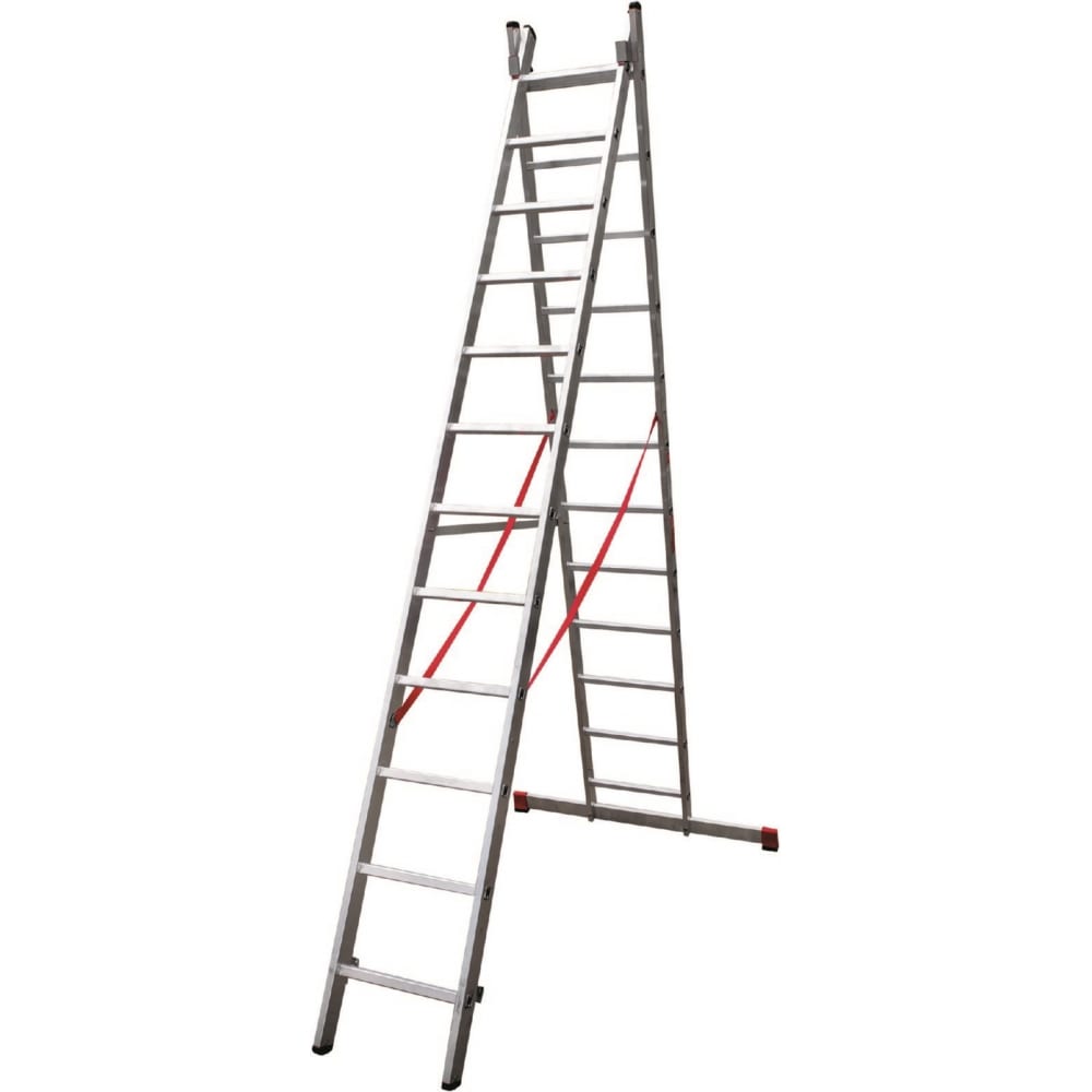 Двухсекционная лестница Новая Высота, размер 312х40