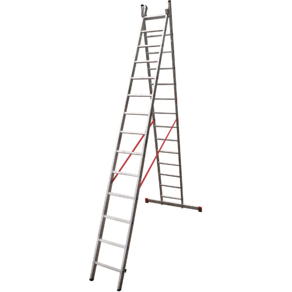фото Двухсекционная лестница новая высота