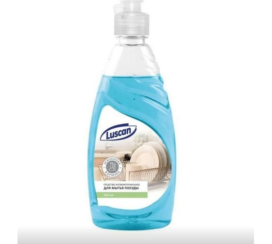 Изображение товара Средство для мытья посуды Luscan антибактериальное, 500 мл., флип-топ 1560998