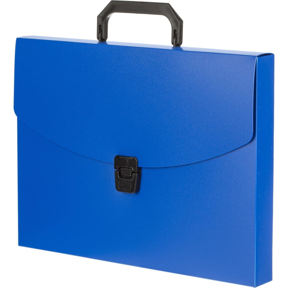 Пластиковая папка-портфель Attache папка на молнии пластиковая с ручками brauberg а4 черно красная 225164 350х270х45 мм