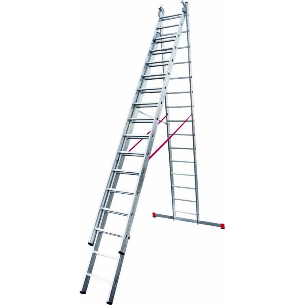 фото Трехсекционная лестница новая высота 3x15 604315