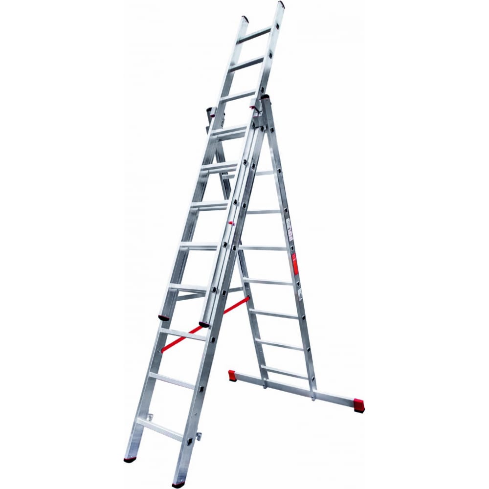 Трехсекционная лестница новая высота 3x8 604308