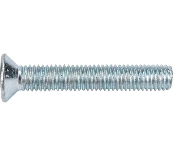 Изображение товара Винт STARFIX потайная головка, М8x50 мм, цинк, класс прочности 5.8, DIN 965, 5 шт. SMZ1-50856-5