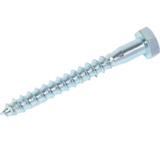 Изображение товара Шестигранный шуруп STARFIX 10x90 мм, цинк, DIN 571, 2 шт. SMZ2-63761-2