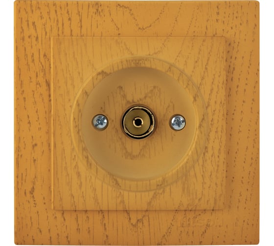 Изображение товара ТВ розетка Nilson проходная, СУ, TOURAN WOOD, дуб 24251028