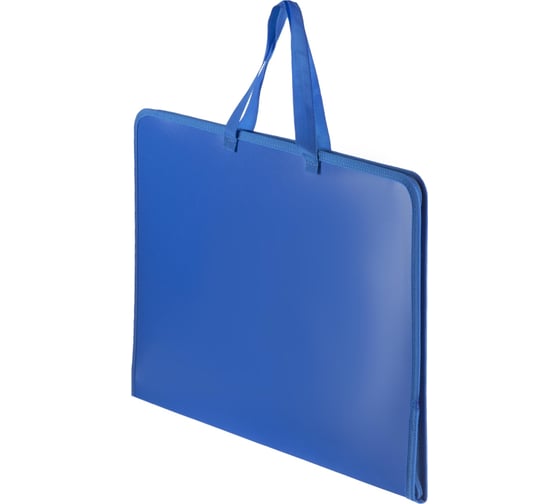 Изображение товара Пластиковая папка-портфель Attache А3 синяя 340x260 мм, 1 отделение 1547349