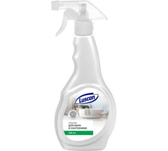 Изображение товара Средство для сантехники и чистки ванн Luscan жидкость, 500 мл., триггер 1560995