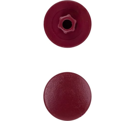 Изображение товара Заглушка под конфирмат КРЕП-КОМП бордо, 1000 шт. зпк бордо