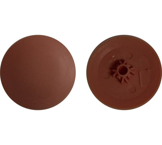 Изображение товара Заглушка под саморез КРЕП-КОМП №2, красное дерево, PH2/PZ2, 1000 шт. зпс2 крас.дерев