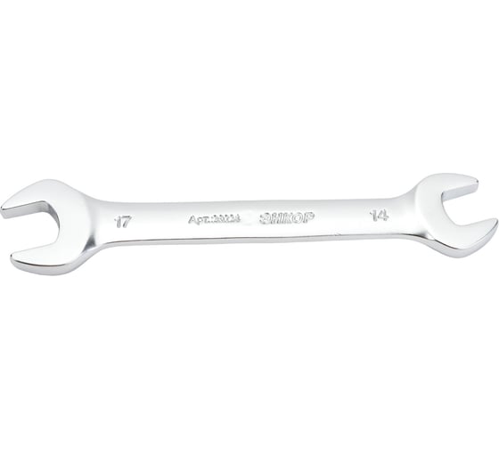 Изображение товара Гаечный рожковый двусторонний ключ 14х17мм Энкор 26024