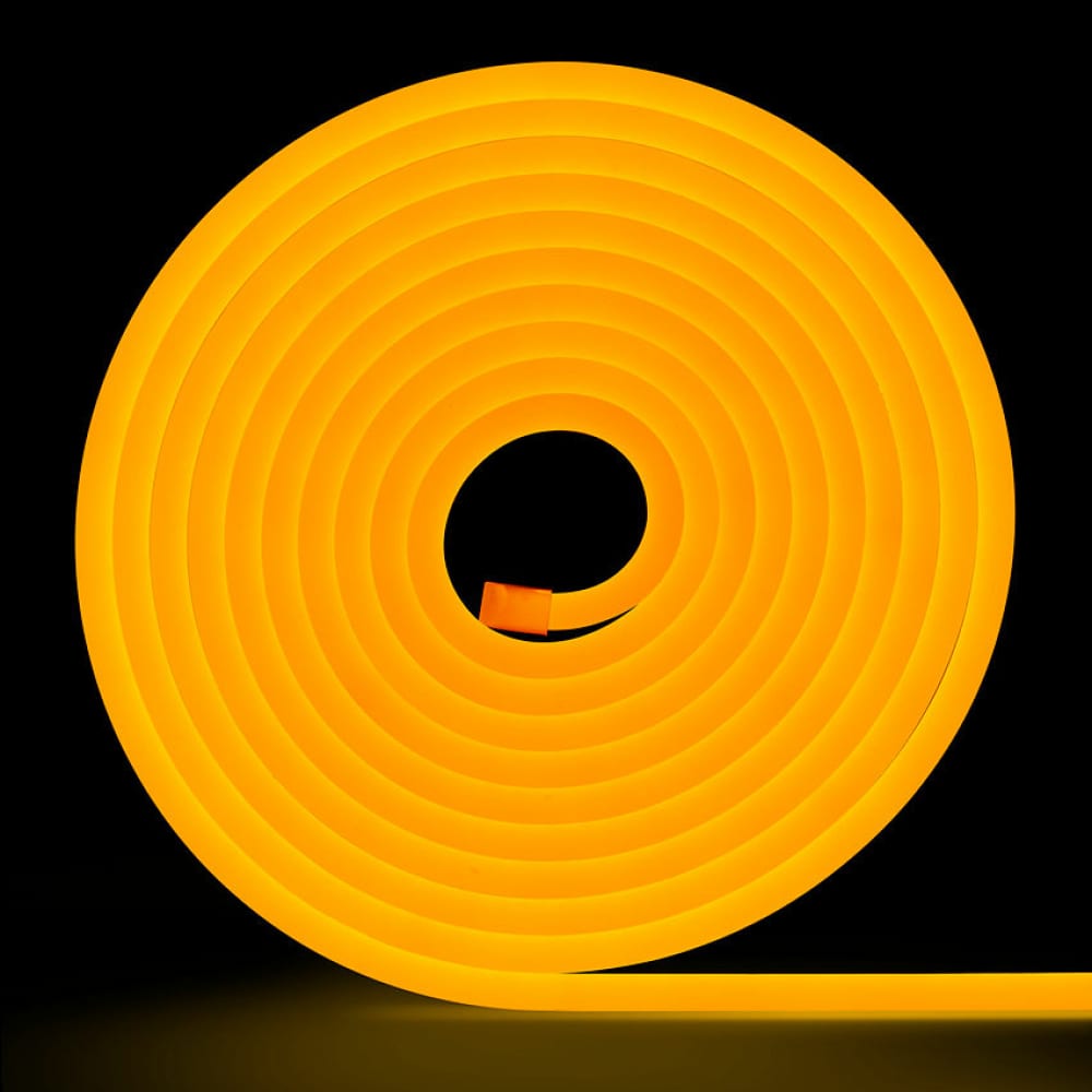 Неоновая светодиодная лента MAKSILED лента декоративная капрон атлас 25 мм 18 ± 1 м золотой