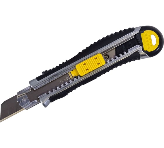 Изображение товара Нож со сменным лезвием 18мм Энкор 9671