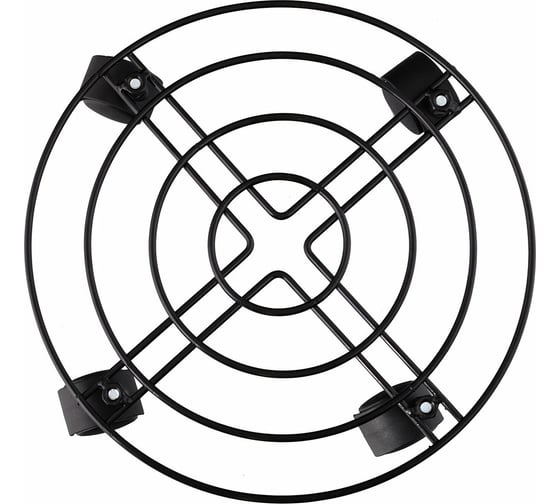 Изображение товара Подставка на колесиках для горшечных растений МУЛЬТИДОМ диам. 30 см, высота 6 см VL83-124