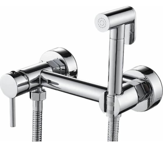 Изображение товара Смеситель скрытого монтажа с гигиеническим душем ESKO арт., SMH02 BLACK