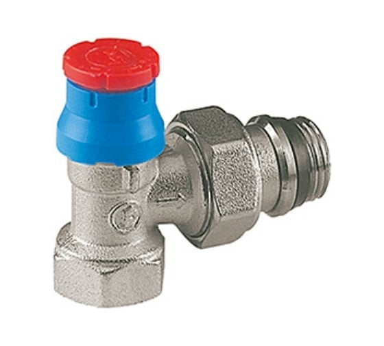 Изображение товара Клапан Giacomini угловой, 3/4, 3/4, ВН, хромированный, отвод с герметичной прокладкой R401TG R401X034