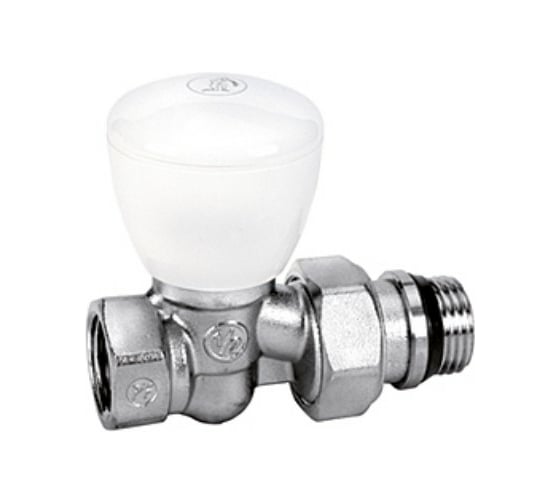 Изображение товара Клапан Giacomini прямой, 3/4, 3/4, ВН, хромированный, отвод с герметичной прокладкой R6TG R6X034