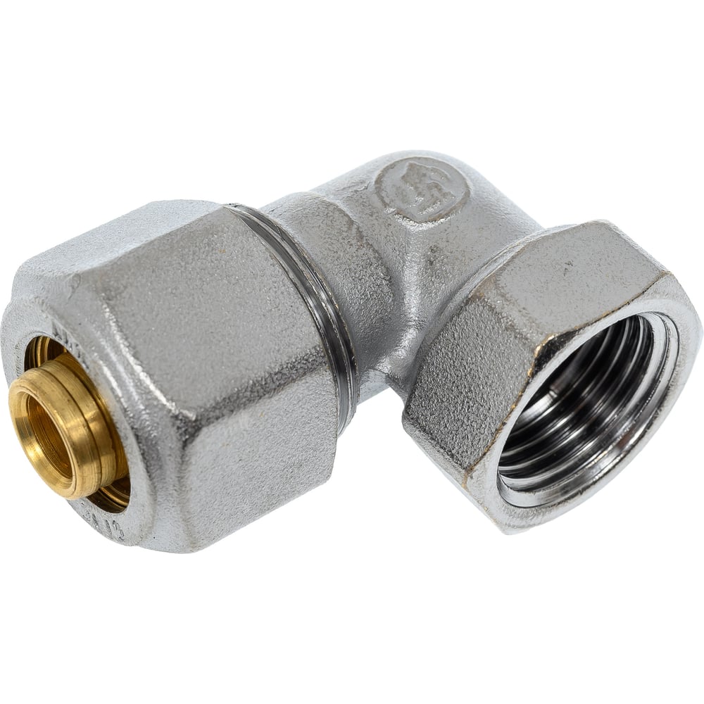 Изображение товара Угольник Giacomini 90, 1/2, 16x2, латунь, хромированный