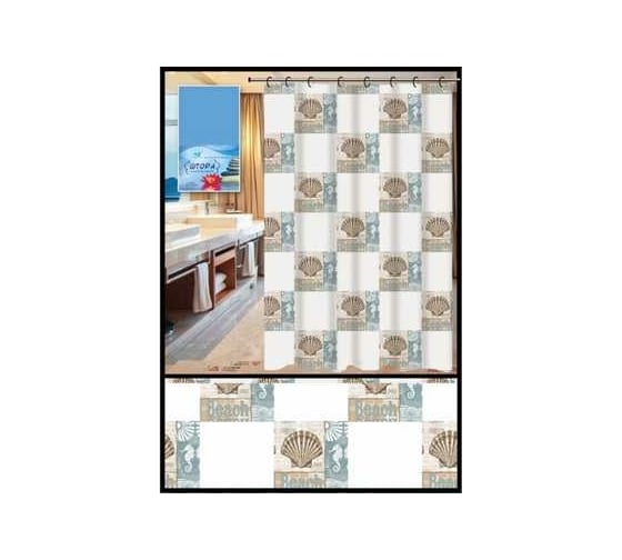 Изображение товара Штора для ванной комнаты Чисто Быстро 180х180 см Chb0143 ХВ6360