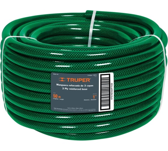 Изображение товара Шланг садовый MAN-1R 1", 50м Truper 19875
