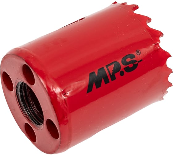 Изображение товара Универсальная биметаллическая коронка MPS по дереву, металлу, стали, пластику (37 мм), 1 шт., 5037