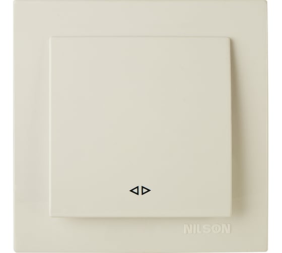 Изображение товара Крестообразный выключатель Nilson СУ, TOURAN-ALEGRA-THOR, кремовый 24121010