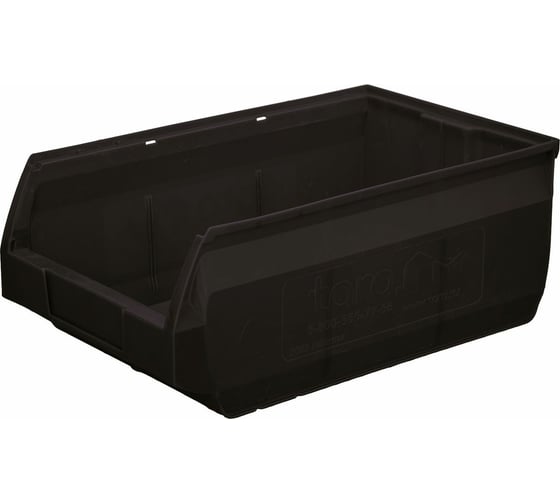 Изображение товара Ящик Тара.ру Palermo 500x310x200 мм, PP, черный, антистатичный 12774