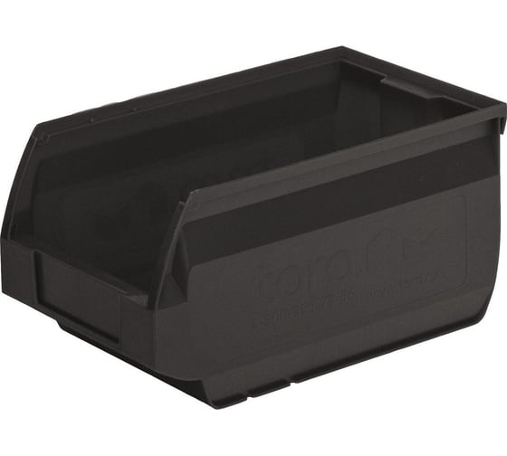 Изображение товара Ящик Тара.ру Verona 250x150x130 мм, PP, черный, антистатичный 12771