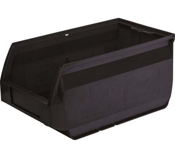 Изображение товара Ящик Тара.ру Napoli 400x230x200 мм, PP, черный, антистатичный 12773