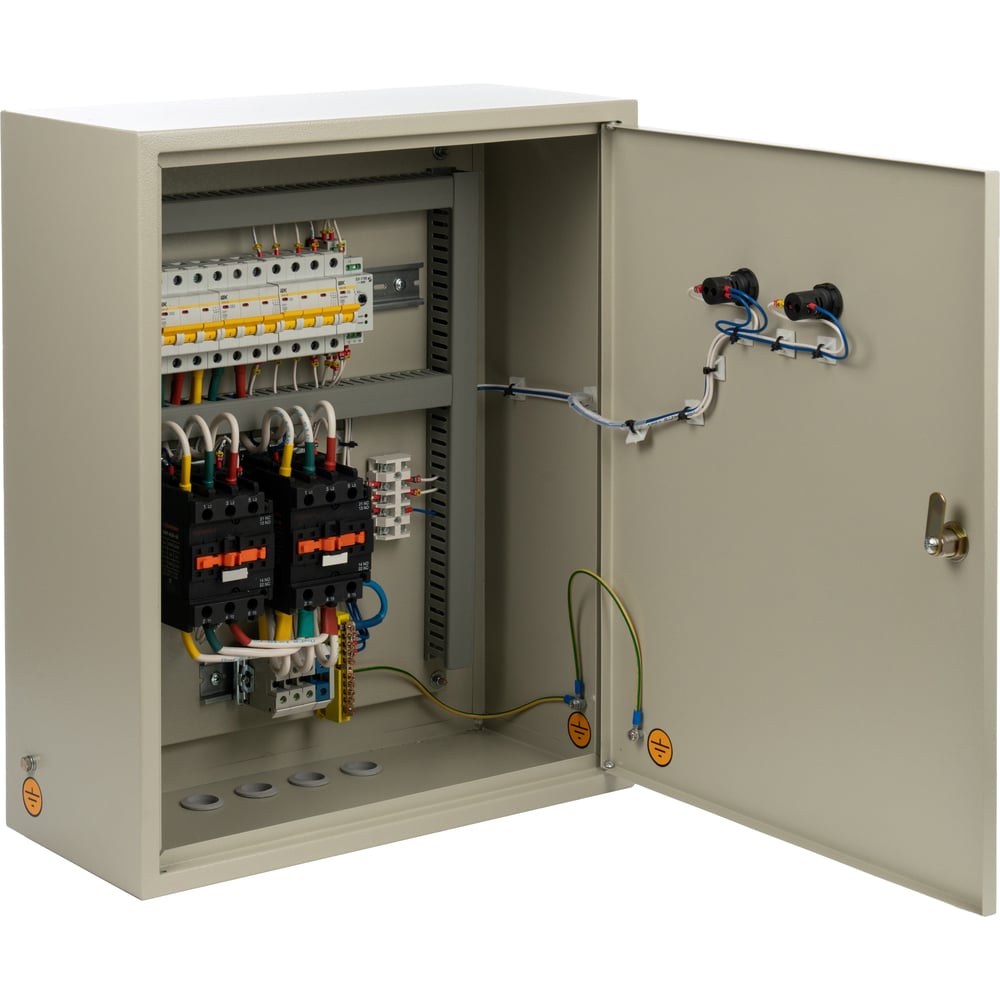 Изображение товара Щит автоматического переключения МЭК ЭЛЕКТРИКА ЩАП 43 63А IP31 навесной металлический серый