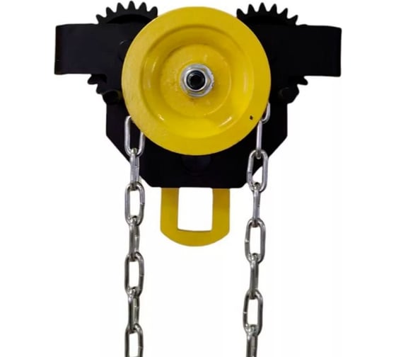 Изображение товара Каретка ручная OCALIFT DOPA 5т 12м тип GCL тележка на двутавр с ручным приводом dr500012