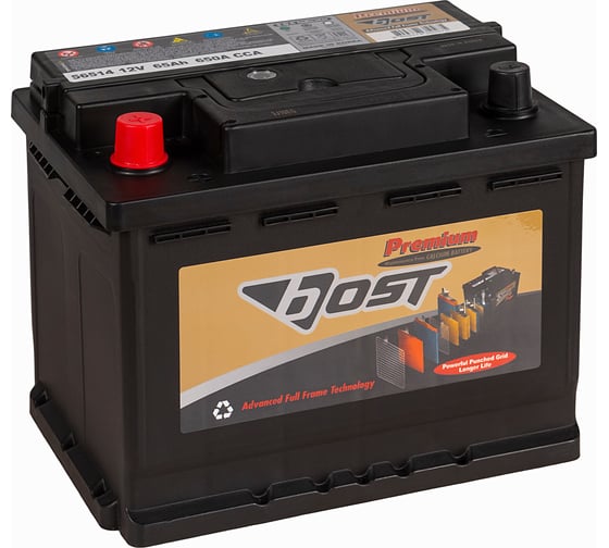 Изображение товара Аккумулятор BOST PREMIUM 56514 65L 650A, 242x175x190 461874