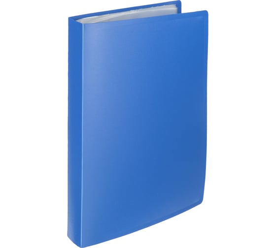 Изображение товара Файловая папка Attache Элементари на 100 файлов А4 40 мм синяя толщина обложки 0.8 мм 1547367