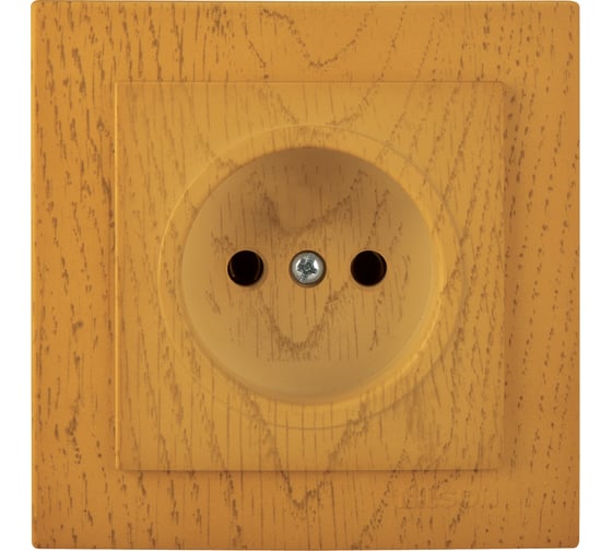 Изображение товара 1-местная розетка Nilson СУ, TOURAN WOOD, дуб 24251015
